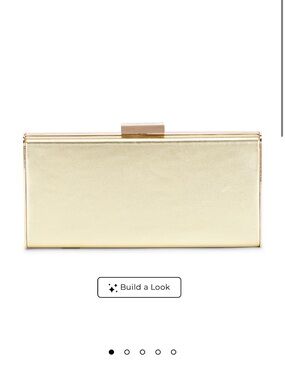 Metallic Gold Olga Berg Clutch